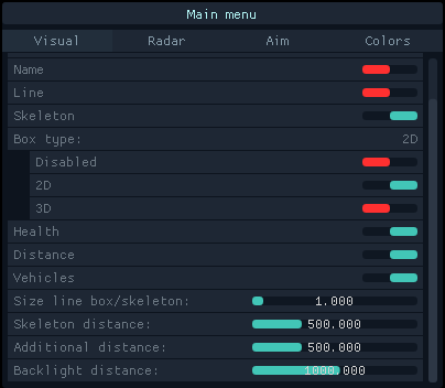 Скриншот чита Battlefield 6