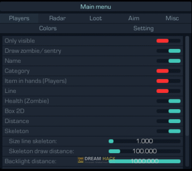 SCUM Cheat Menu Demo